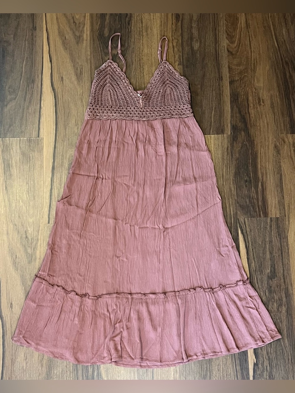 A Hint of Blush maxi sundress